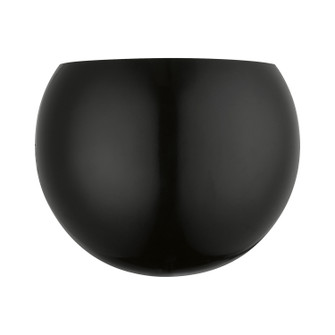 Piedmont One Light Wall Sconce in Shiny Black (107|4080268)