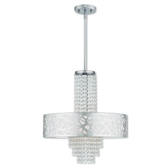 Allendale Four Light Pendant in Polished Chrome (107|4076605)