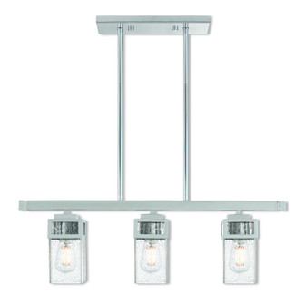 Harding Three Light Linear Chandelier in Polished Chrome (107|4059305)
