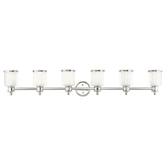 Middlebush Six Light Vanity in Polished Nickel (107|4021635)