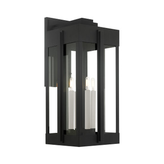 Lexington Four Light Outdoor Wall Lantern in Black (107|2771604)
