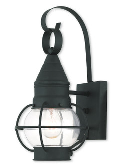 Newburyport One Light Outdoor Wall Lantern in Black (107|2690004)