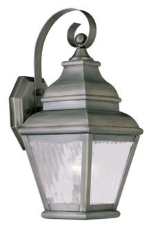 Exeter One Light Outdoor Wall Lantern in Vintage Pewter (107|260129)
