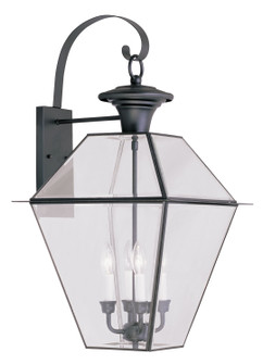 Westover Four Light Outdoor Wall Lantern in Black (107|238604)