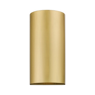 Bond One Light Outdoor Wall Sconce in Satin Gold (107|2206232)