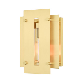 Utrecht One Light Outdoor Wall Lantern in Satin Brass (107|2177112)