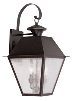 Mansfield Three Light Outdoor Wall Lantern in Bronze (107|216807)