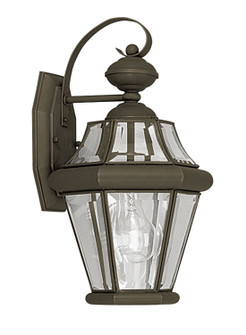 Georgetown One Light Outdoor Wall Lantern in Bronze (107|216107)