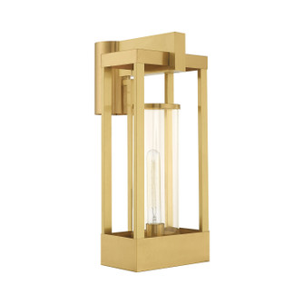 Delancey One Light Outdoor Post-Top Lanterm in Satin Brass (107|2099612)