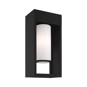 Bleecker One Light Outdoor Wall Lantern in Black (107|2098304)