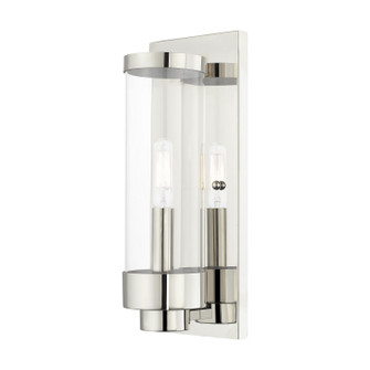 Hillcrest One Light Outdoor Wall Lantern in Polished Chrome (107|2072105)