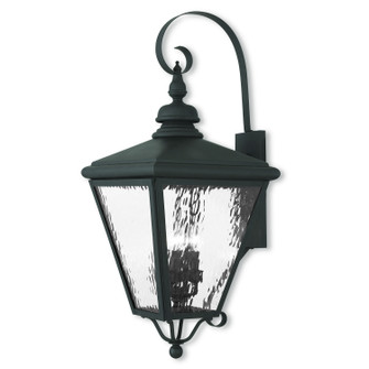 Cambridge Four Light Outdoor Wall Lantern in Black (107|203604)