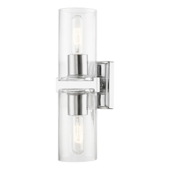 Clarion Two Light Vanity Sconce in Polished Chrome (107|1803205)