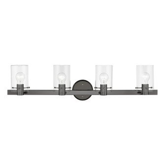 Munich Four Light Vanity Sconce in Black Chrome (107|1723446)