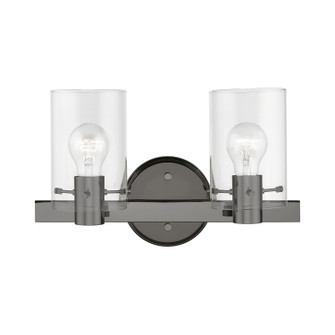 Munich Two Light Vanity Sconce in Black Chrome (107|1723246)