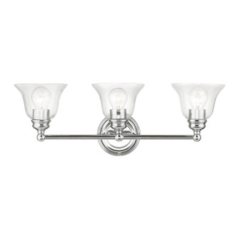 Moreland Three Light Vanity Sconce in Polished Chrome (107|1694305)