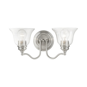 Moreland Two Light Vanity Sconce in Brushed Nickel (107|1693291)