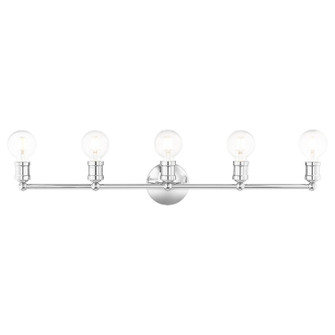 Lansdale Five Light Vanity in Polished Chrome (107|1671505)