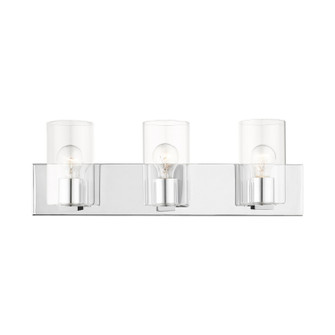 Zurich Three Light Vanity in Polished Chrome (107|1655305)