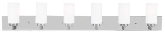 West Lake Six Light Bath Vanity in Polished Chrome (107|1637605)