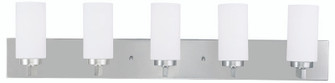 West Lake Five Light Bath Vanity in Brushed Nickel (107|1637591)