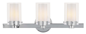 Manhattan Three Light Bath Vanity in Polished Chrome (107|154305)