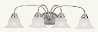 Edgemont Four Light Bath Vanity in Brushed Nickel (107|153491)