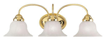 Edgemont Three Light Bath Vanity in Polished Brass (107|153302)