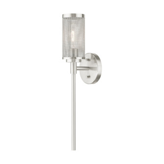 Industro One Light Wall Sconce in Brushed Nickel (107|1412191)