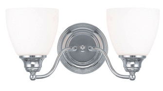 Somerville Two Light Bath Vanity in Polished Chrome (107|1367205)