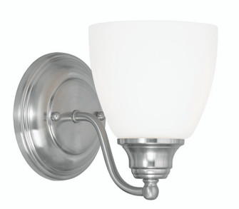 Somerville One Light Wall Sconce in Brushed Nickel (107|1367191)
