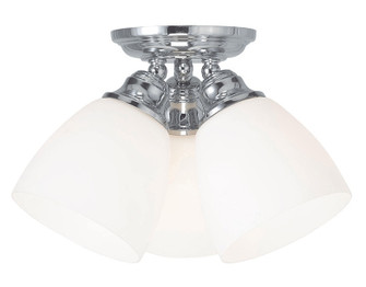 Somerville Three Light Ceiling Mount in Polished Chrome (107|1366405)