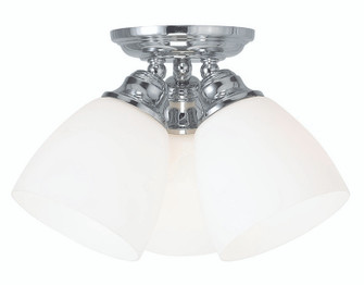 Somerville Three Light Ceiling Mount in Polished Chrome (107|1366405)