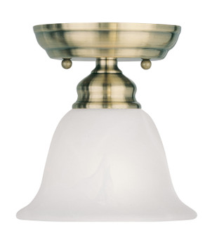 Essex One Light Ceiling Mount in Antique Brass (107|135001)