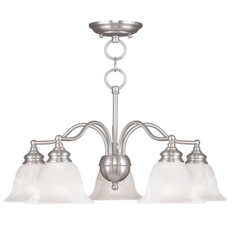 Essex Five Light Chandelier/Ceiling Mount in Brushed Nickel (107|134691)