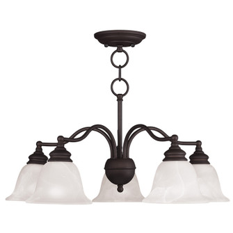 Essex Five Light Chandelier/Ceiling Mount in Bronze (107|134607)