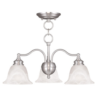 Essex Three Light Chandelier/Ceiling Mount in Brushed Nickel (107|134391)