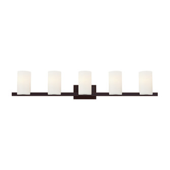 Astoria Five Light Bath Vanity in Hand Applied Olde Bronze (107|133567)