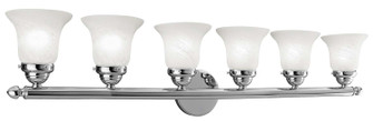 Neptune Six Light Bath Vanity in Polished Chrome (107|106605)