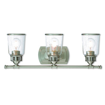 Lawrenceville Three Light Bath Vanity in Brushed Nickel (107|1051391)