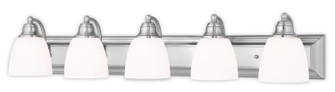 Springfield Five Light Bath Vanity in Brushed Nickel (107|1050591)