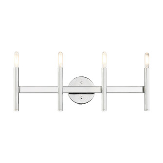 Copenhagen Four Light Vanity in Polished Chrome (107|1034405)