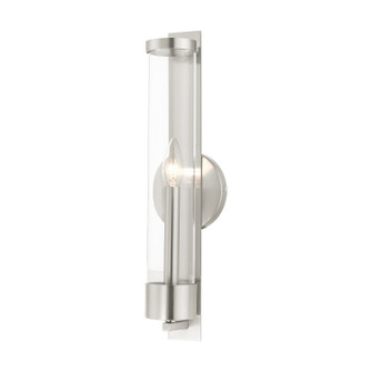 Castleton One Light Wall Sconce in Brushed Nickel (107|1014291)
