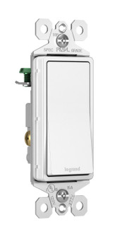 radiant Single-Pole Switch in White (246|TM870W)