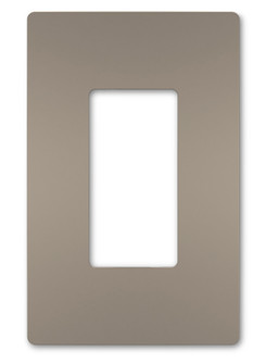 radiant One-Gang Screwless Wall Plate in Nickel (246|RWP26NI)