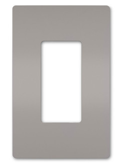 radiant One-Gang Screwless Wall Plate in Gray (246|RWP26GRY)