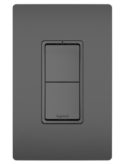 radiant Two Single-Pole Switches in Black (246|RCD11BK)