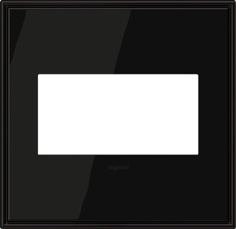 adorne Two-Gang Screwless Wall Plate in Black Nickel (246|AWC2GBLN4)