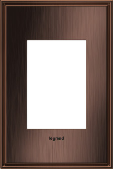 adorne One-Gang-Plus Screwless Wall Plate in Matte Antique Copper (246|AWC1G3MAC4)