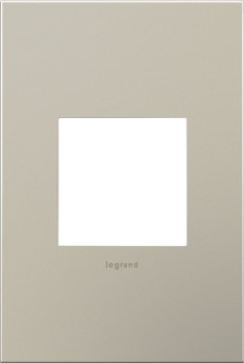 Adorne Wall Plate in Satin Nickel (246|AWC1G2SN4)